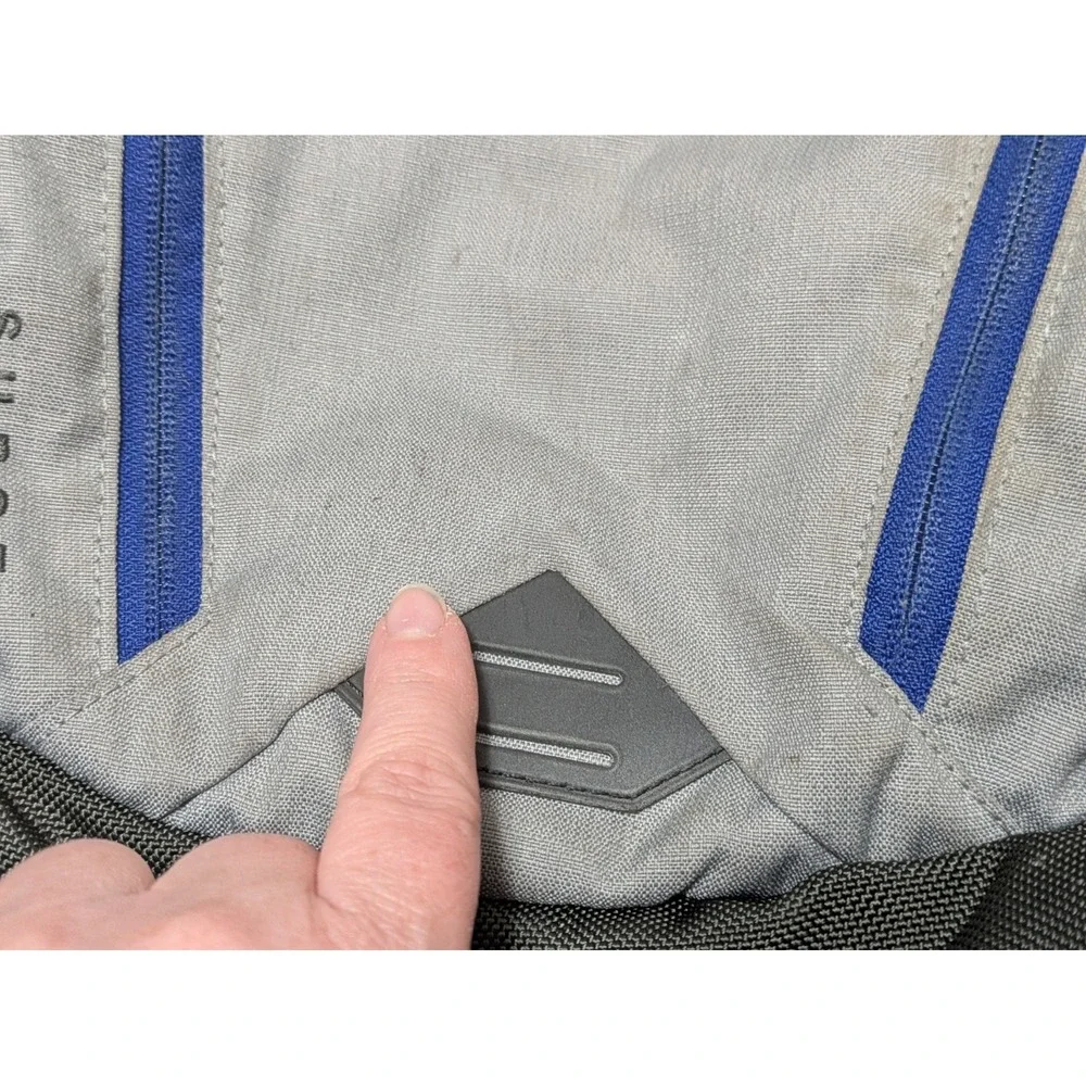 The North Face Surge Backpack Laptop Tablet Gray color